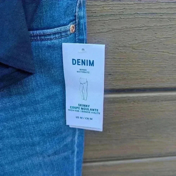 H&M Mama Maternity Skinny Jeans - size Medium NWT - Picture 5 of 6